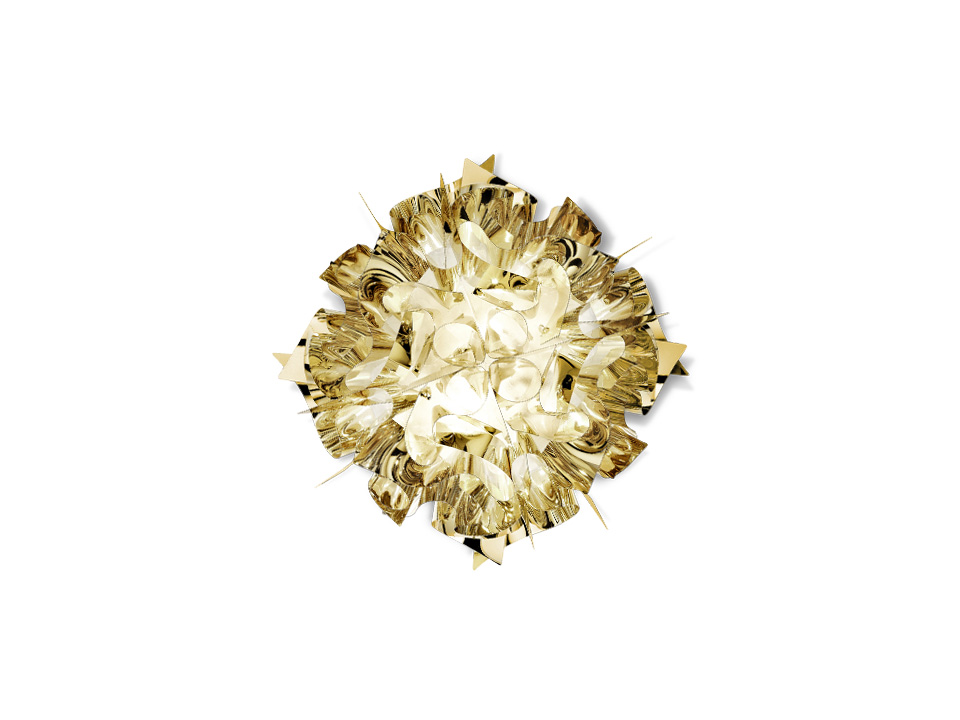 (image for) SLAMP – Plafoniera VELI mini, misura S, Gold (Oro)