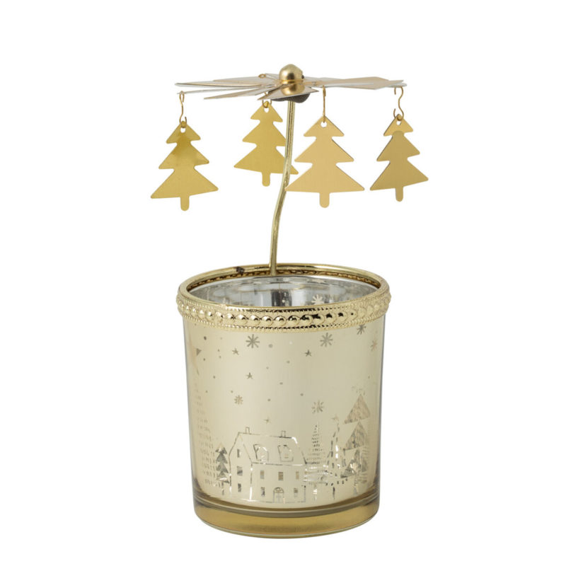 (image for) VILLEROY & BOCH – “Winter Collage Accessories” Lanterna in vetro oro