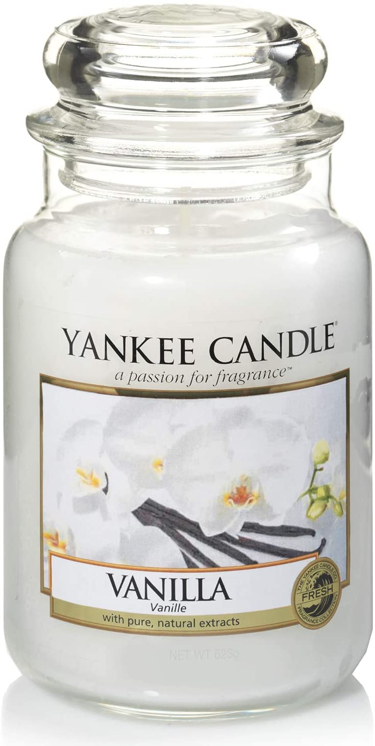 (image for) YANKEE CANDLE – *VANILLA* Candela in giara grande