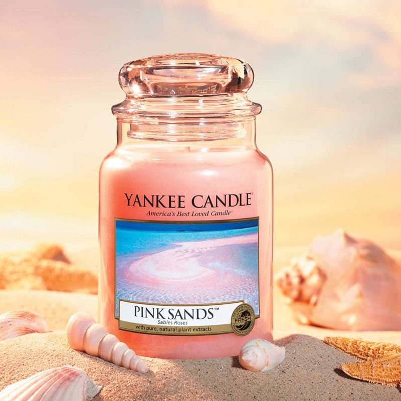 YANKEE CANDLE - *PINK SANDS* Candela in giara grande - Idea Casa Più