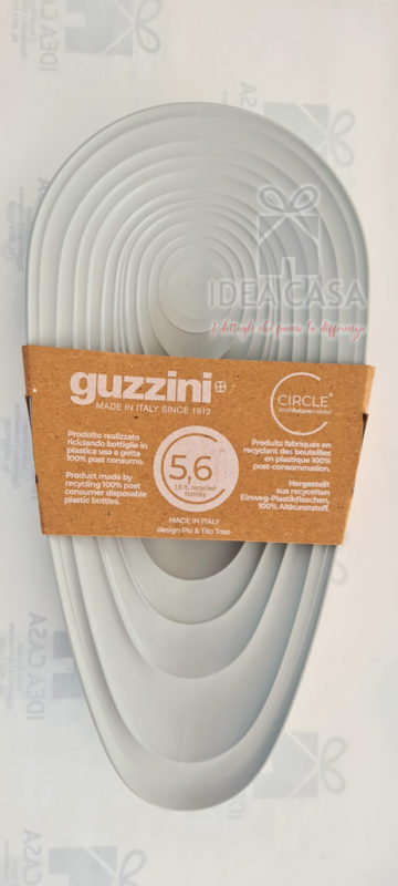 GUZZINI - ECO KITCHEN Poggiamestolo Keep Clean in plastica per posate e  mestoli, disponibile in 3 colori *Bianco latte*, *Argilla* e *Grigio* -  Idea Casa Più