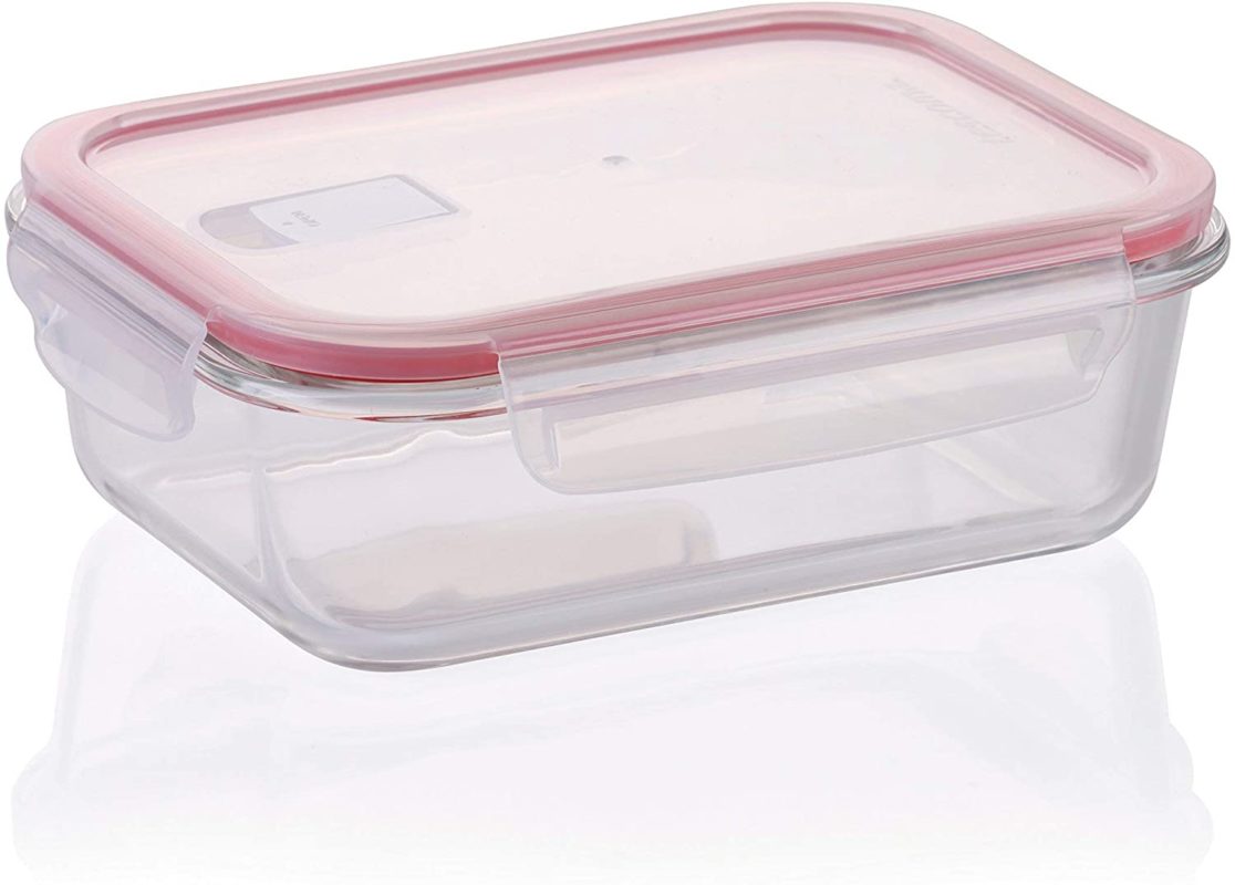 Pyrex Contenitore con coperchio rettangolare 17 cm 10 cm 6 cm