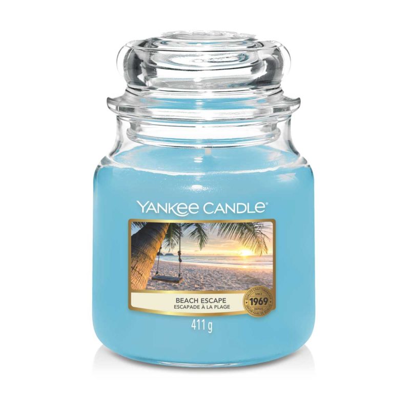 (image for) YANKEE CANDLE – *BEACH ESCAPE* Candela in giara media