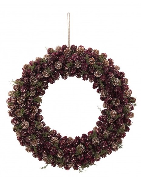 (image for) BRANDANI – “CHICCHI E BALOCCHI” Corona bouquet natalizio, misura grande
