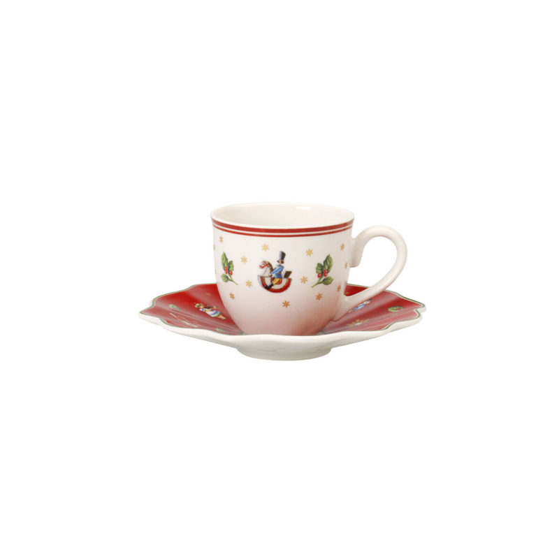 Multicolore Premium Porcellana 12 cm Villeroy & Boch Caffe Club Piattino Tazza Espresso 