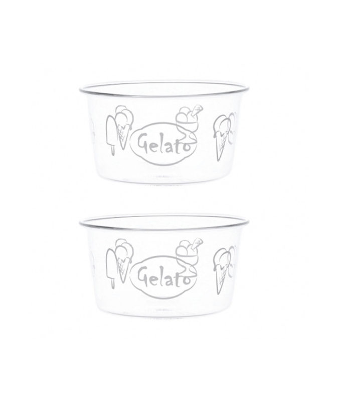 Set 2 Coppette gelato Gelato — Simple Day