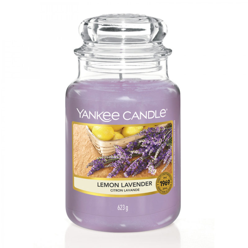 (image for) YANKEE CANDLE – “LEMON LAVENDER” Candela in giara grande