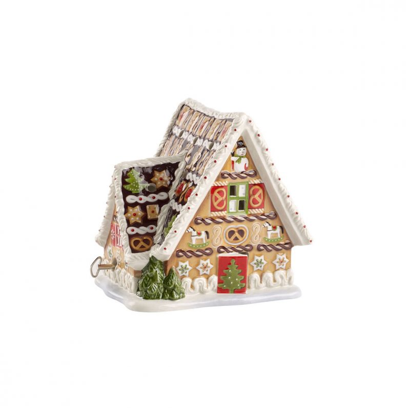 (image for) VILLEROY & BOCH – “CHRISTMAS TOYS” Casa di panpepato con carillon