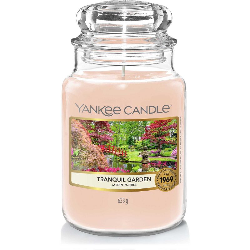 (image for) YANKEE CANDLE – *TRANQUIL GARDEN* Candela in giara grande