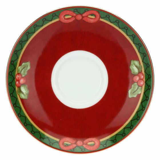 THUN - MAGICO NATALE Set 18 piatti in porcellana con decori natalizi -  Idea Casa Più