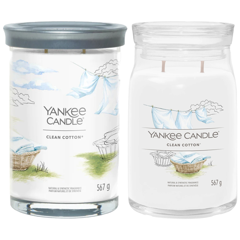 Yankee Candle Clean Cotton Giara Grande