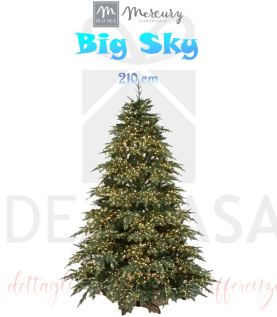 Albero di Natale Big Sky con led