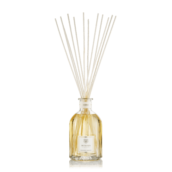 DR. VRANJES - "AMBRA" Fragranza per ambiente 500 ml con 12 bastoncini
