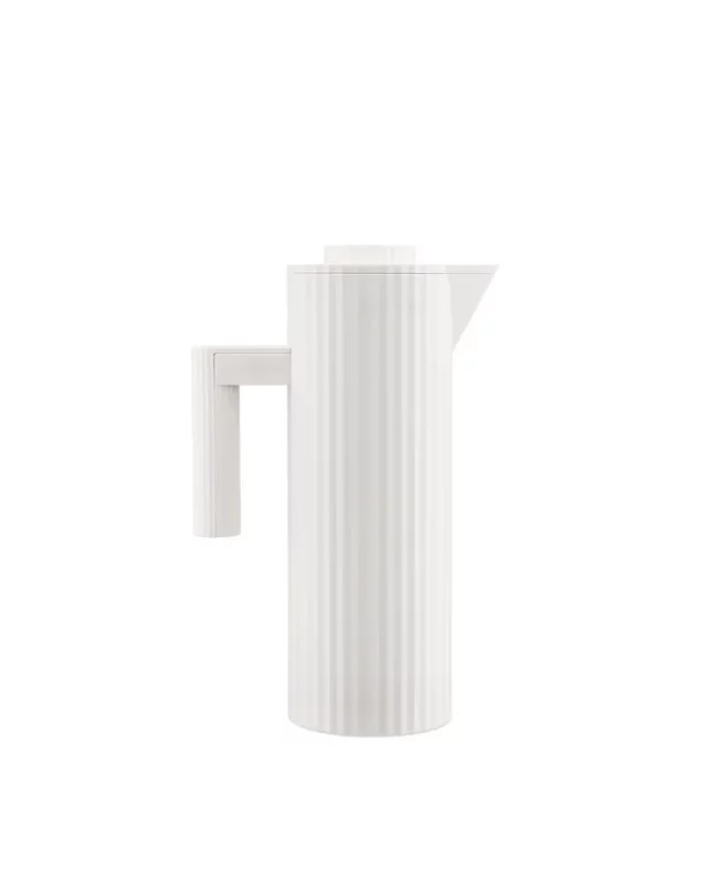 MDL12-ALESSI-PLISSE-Caraffa-termica-in-resina-termoplastica-e-interno-in-vetro-disponibile-in-2-colori-Bianco-e-Nero-3.webp ALESSI - "PLISSÉ" Caraffa termica in resina termoplastica e interno in vetro, disponibile in 2 colori *Bianco* e *Nero* e *Verde* - Bianco - immagine 1