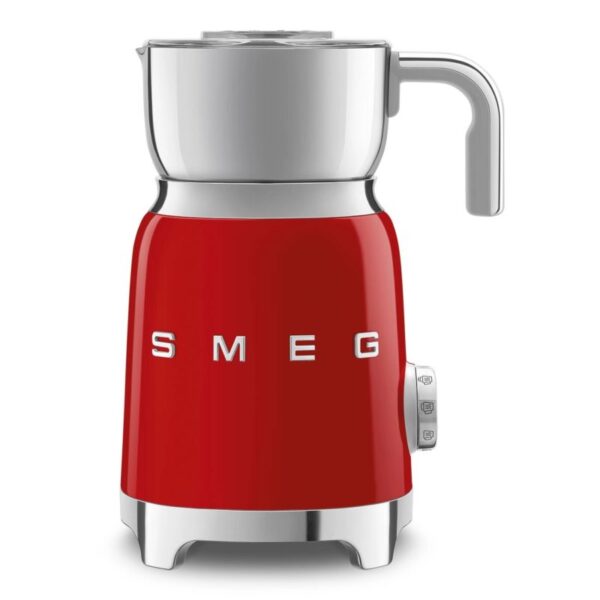 SMEG - Montalatte 500 W, 600 ml, 2,5 tazze, vari colori *Bianco*, *Rosso*, *Rosa*, *Azzurro*, *Verde*, *Nero* e *Panna*
