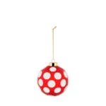 ALESSI - "DELIGHT" Palla per albero di Natale, in vetro soffiato, disponibile singole o a coppia, vari colori - Pois
