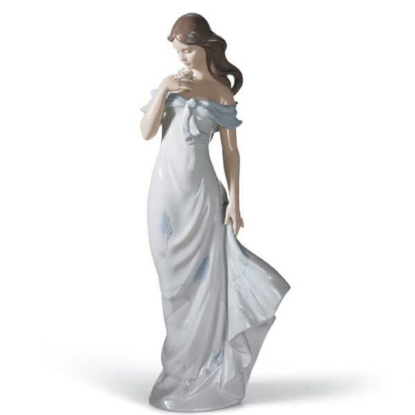 LLADRÒ - STATUA DONNA "IL SUSSURRO DEI FIORI"