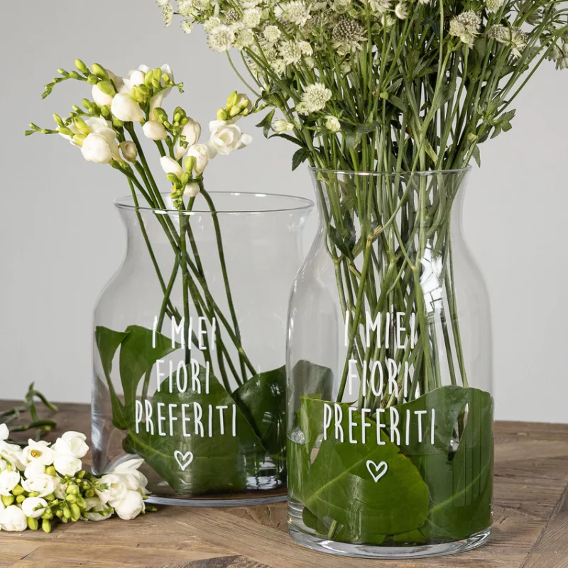 SIMPLE DAY - "I MIEI FIORI PREFERITI" Vaso portafiori grande - immagine 3