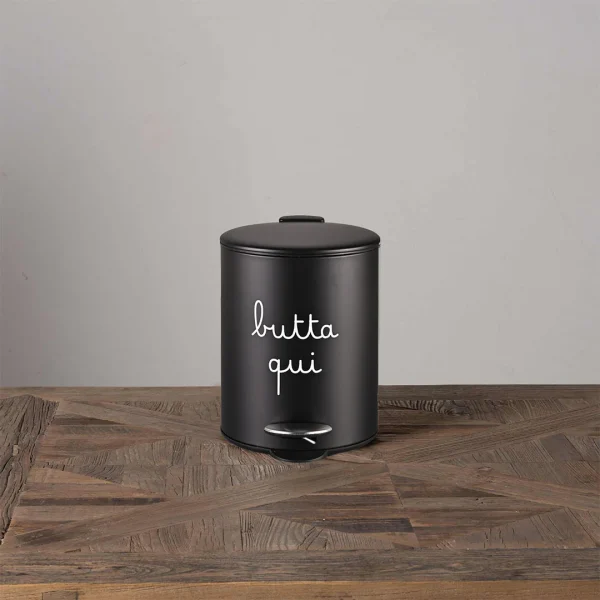 SIMPLE DAY - "BUTTA QUI" Pattumiera