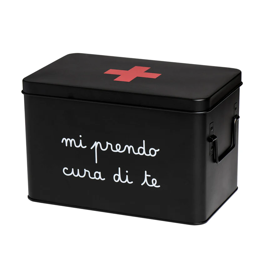 SIMPLE DAY "MI PRENDO CURA DI TE" Scatola NERA 32x19x20 cm - immagine 2