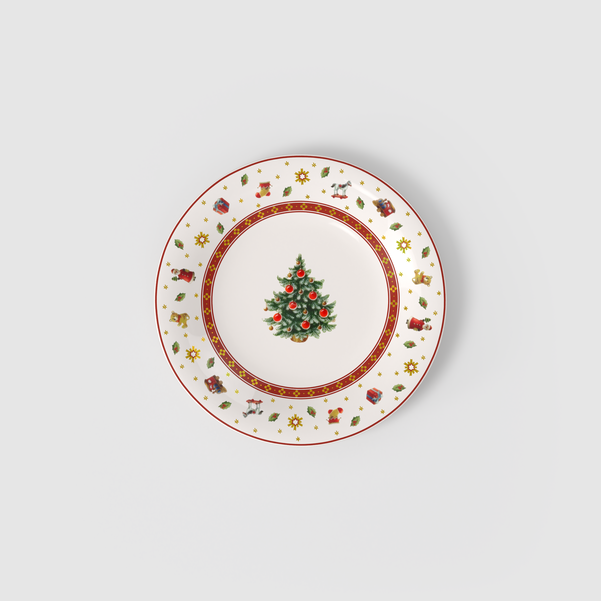 VILLEROY&BOCH - "Toy's Delight SET 6 piatti fruttai con bordo bianco"