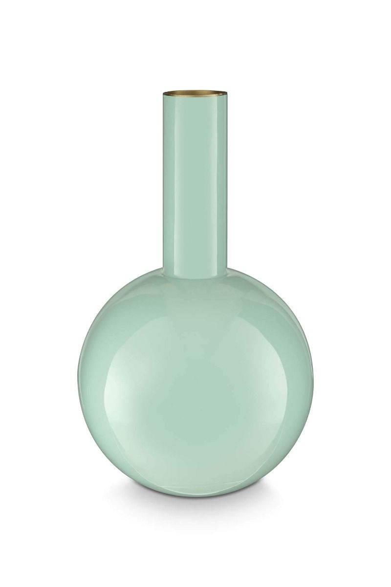 51102095 pip studio jolie_pink_500198_lr_1_ (2) PIP STUDIO " VASE METAL MEDIUM BLUE" 19X33 cm - immagine 1