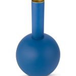 PIP STUDIO "VASE METAL LARGE MID BLUE" 24,5X42