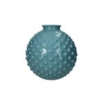 BRANDANI - "BOLLE" Vaso eucalipto con rilievi, ø 26 cm