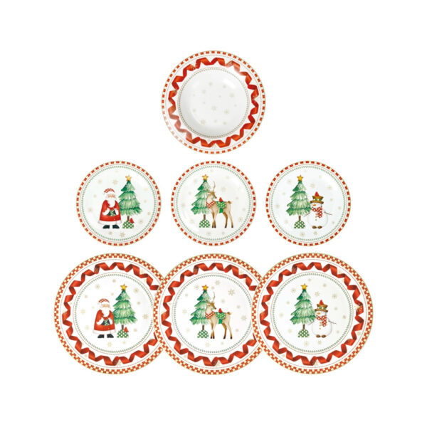 Set piatti 18 pezzi "Racconti"