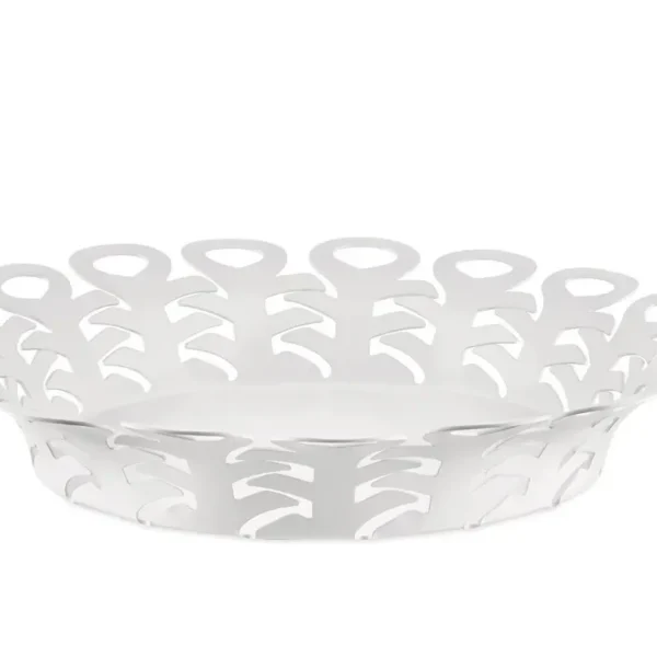 ALESSI - "VIMINI" - CESTINO BIANCO