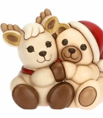 coppia Teddy e renna Robin abbracciati