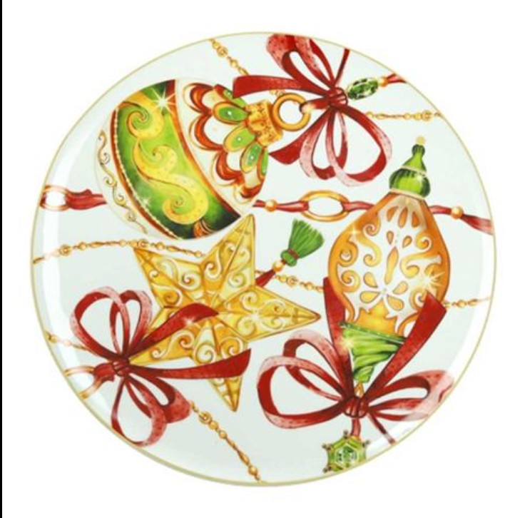 piatto da portata gioco di luci