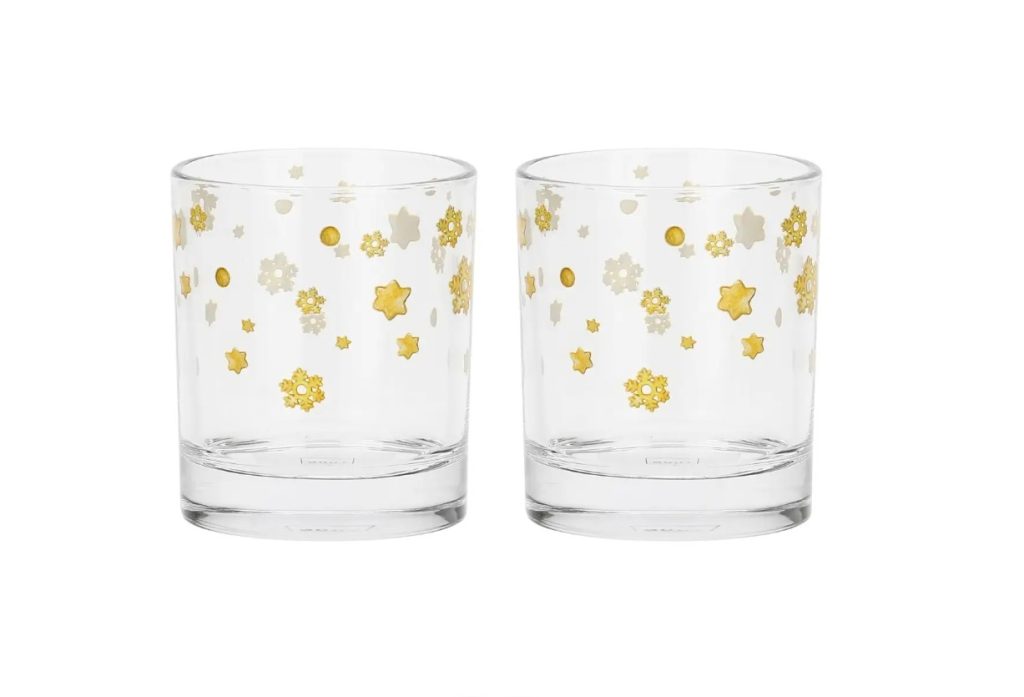 THUN - "SORPRESE DI NATALE" Set 2 bicchieri da whisky