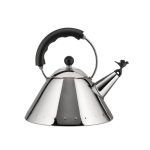 Bollitore Alessi (acciaio e nero)