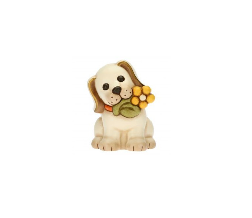 THUN - Cane con fiore