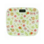 THUN - COUNTRY Bilancia pesapersone con fiori e farfalle