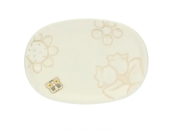 THUN - ELEGANCE Centrotavola ovale in ceramica