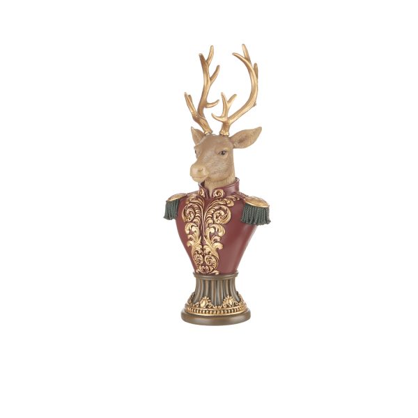 L'OCA NERA - " ROYAL WOODS / DA APPOGGIO" busto renna