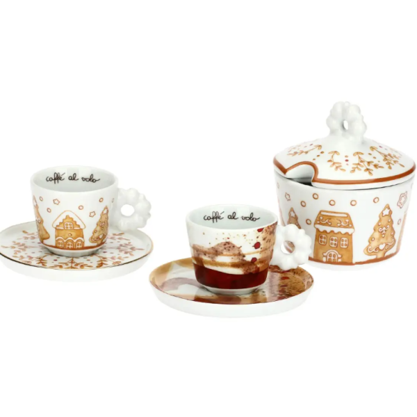 THUN - Set 2 tazzine con zuccheriera