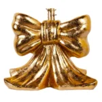 Base albero fiocco dorato