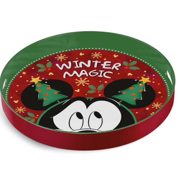 Vassoio Winter Magic Mickey Mouse di Egan