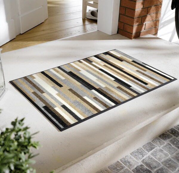 Tappeti Mikado stripes nature 50 x 75 cm