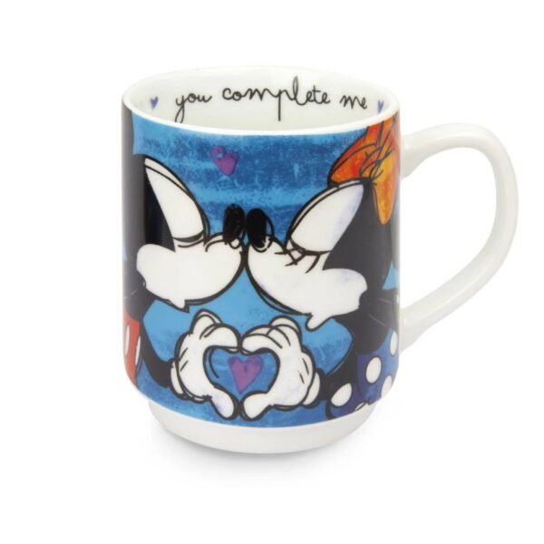 Mug Impilabile Mickey Mouse Blu di Egan