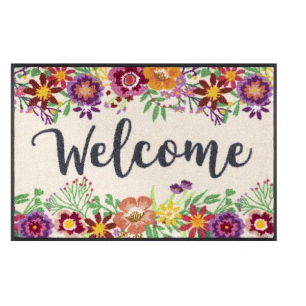 Tappeto Welcome blooming 50 x 75 cm