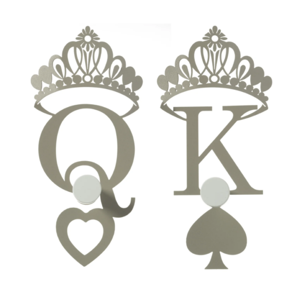Set ganci "the quin" sabbia di Arti e Mestieri