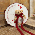 Tamburello love Teddy di Madame Fioccò