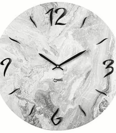 Orologio da parete con quarzo marmo di Lowell