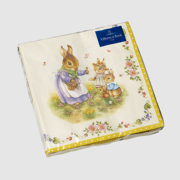Easter Accessoires Tovaglioli famiglia di conigli Villeroy & Boch