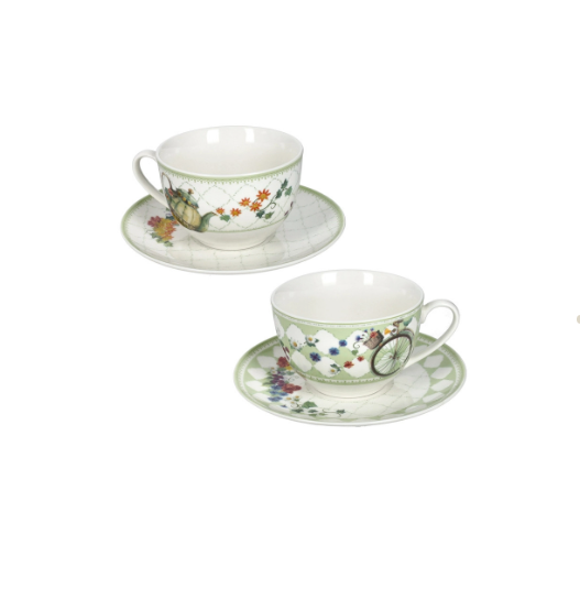 Set 2 tazze da the Wonderland di Brandani