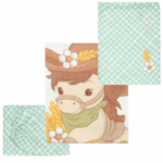 THUN - Set lenzuola culla Dolce Fattoria